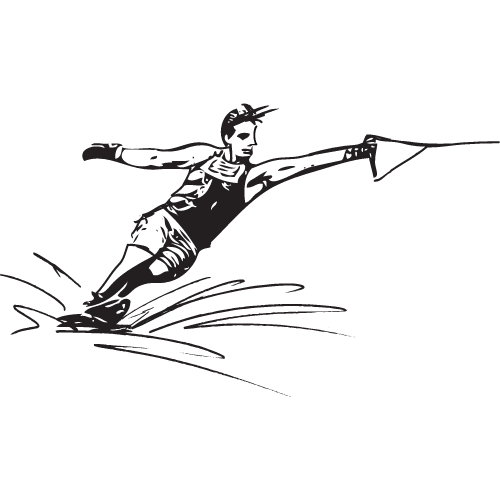 University of Nebraska Water Ski Club Contact Us Icon